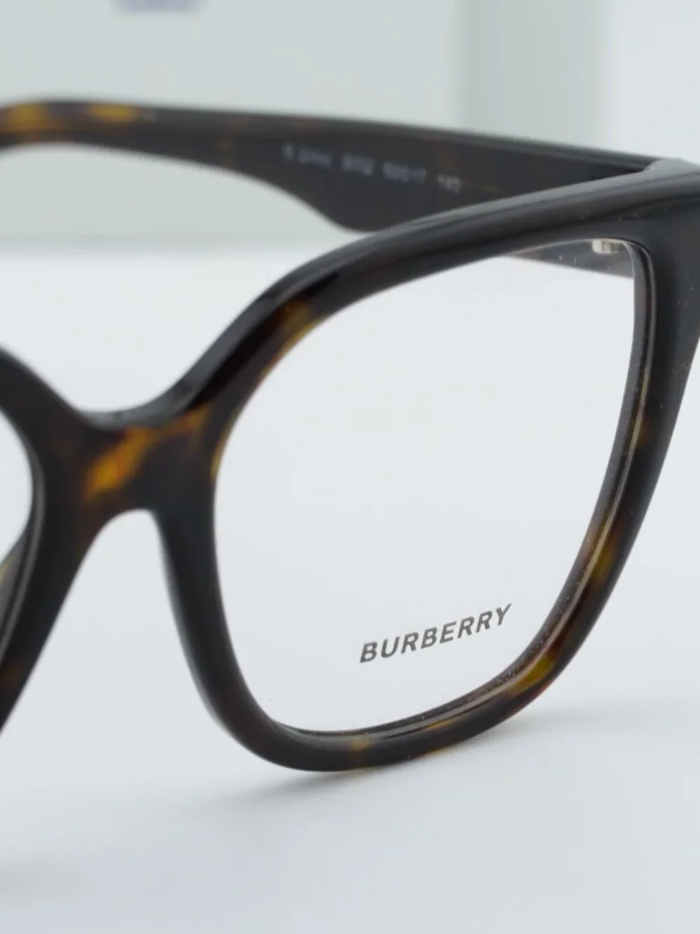 Burberry BE2443 3002 Square Eyeglasses - Havana 53mm - Picture 6 of 10